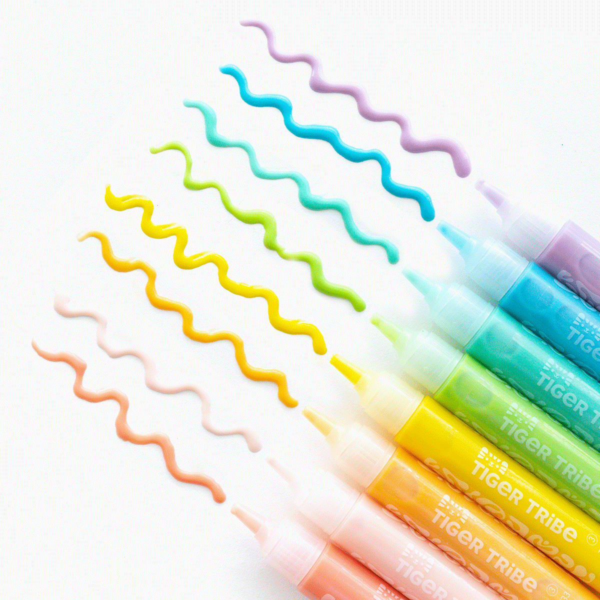 Tiger Tribe Scented Puffy Popcorn Pens in Single