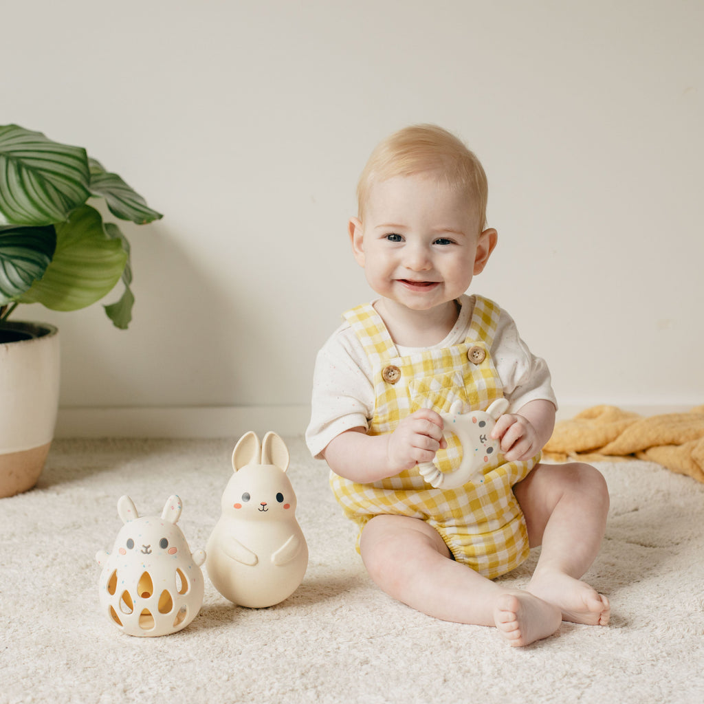 Tiger Tribe Silicone Teether - Bunny in Single