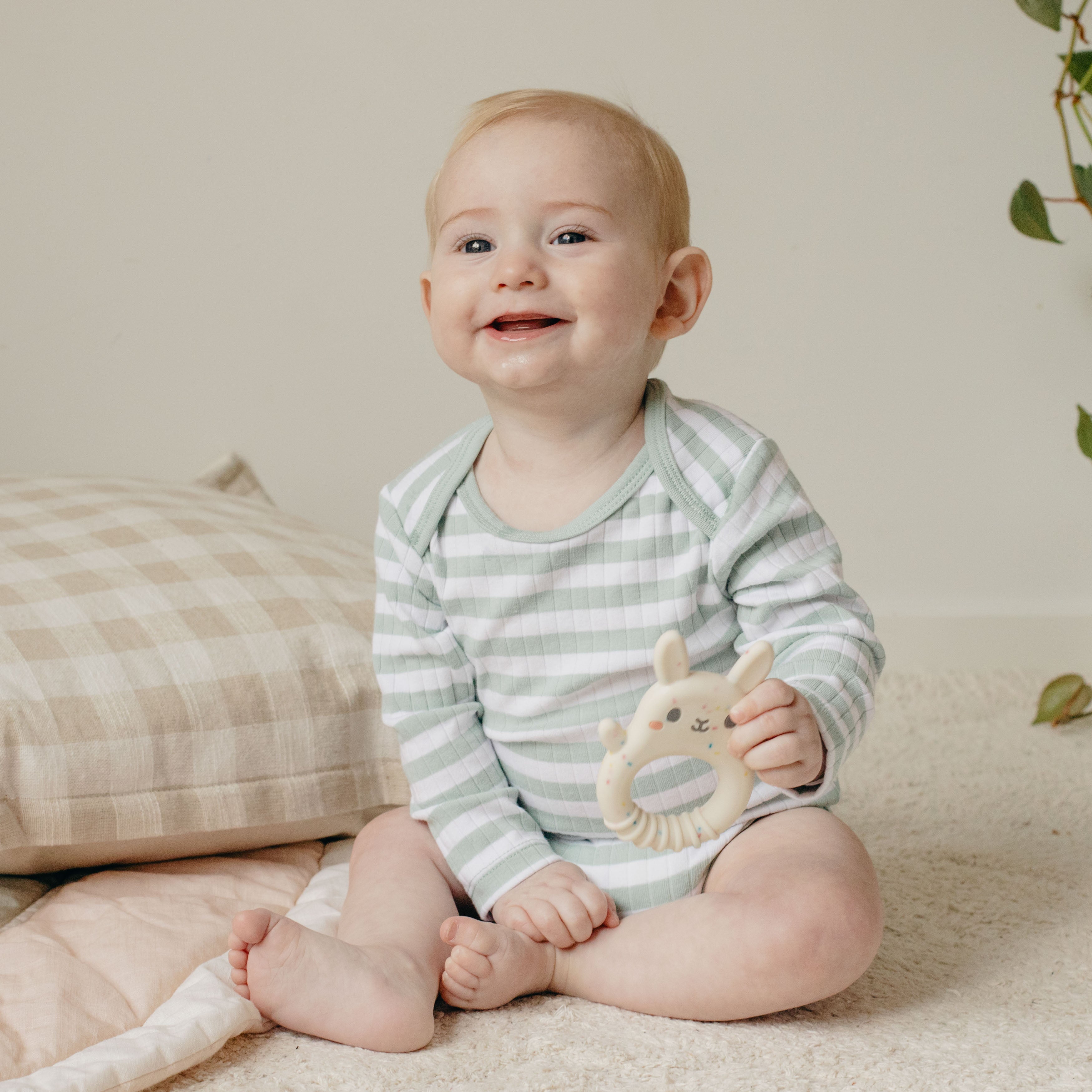 Tiger Tribe Silicone Teether - Bunny in Single