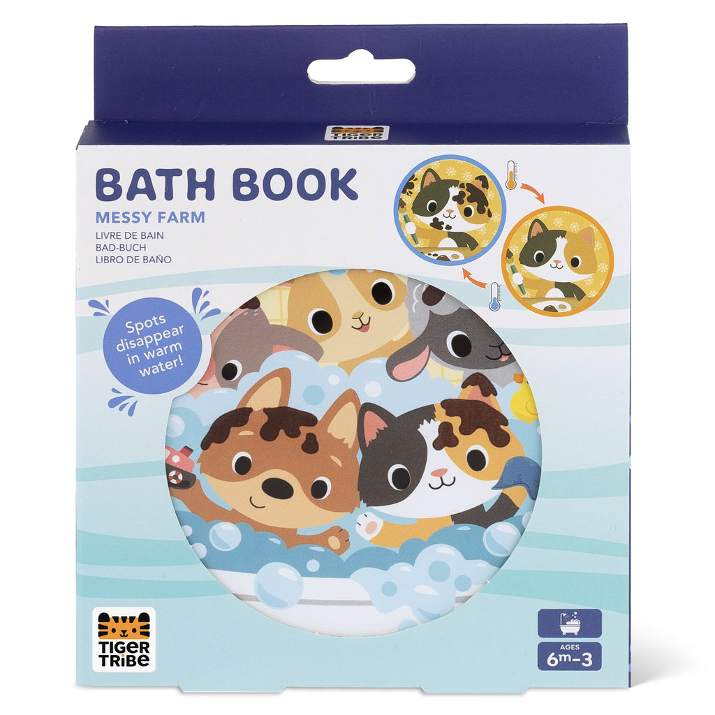 Tiger Tribe Bath Book - Messy Farm in Single