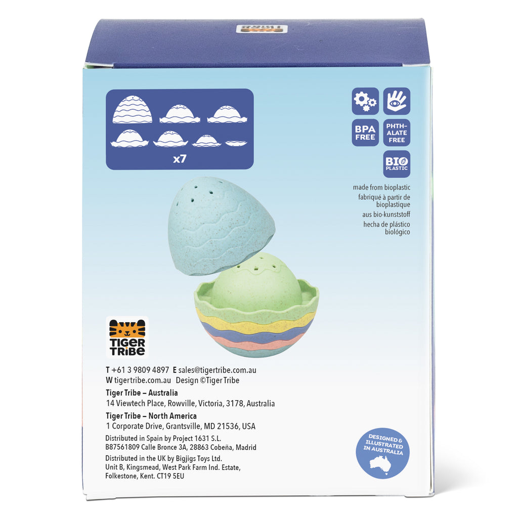 Tiger Tribe Stack & Pour - Bath Egg - Eco in Single