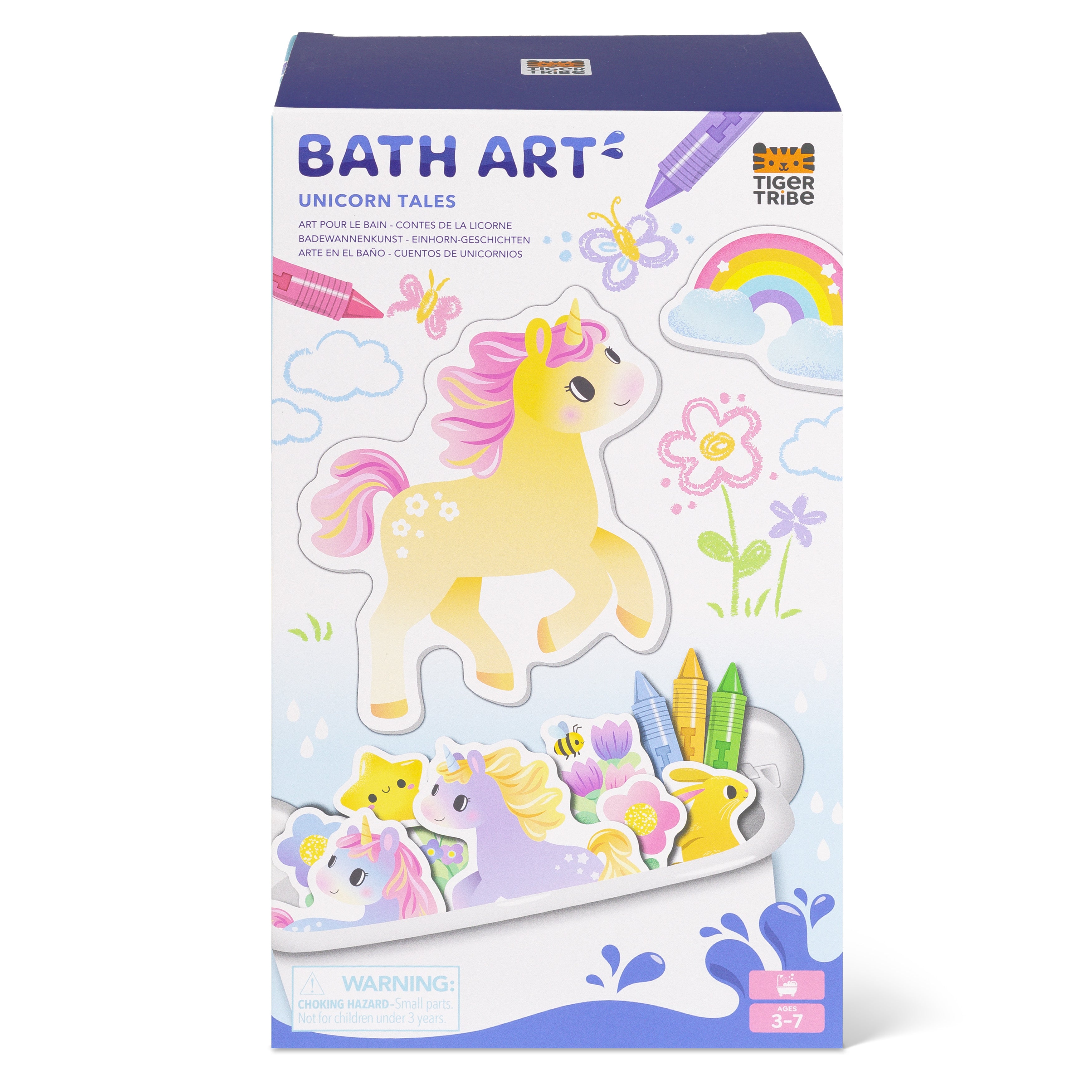 Tiger Tribe Bath Art - Unicorn Tales in Single