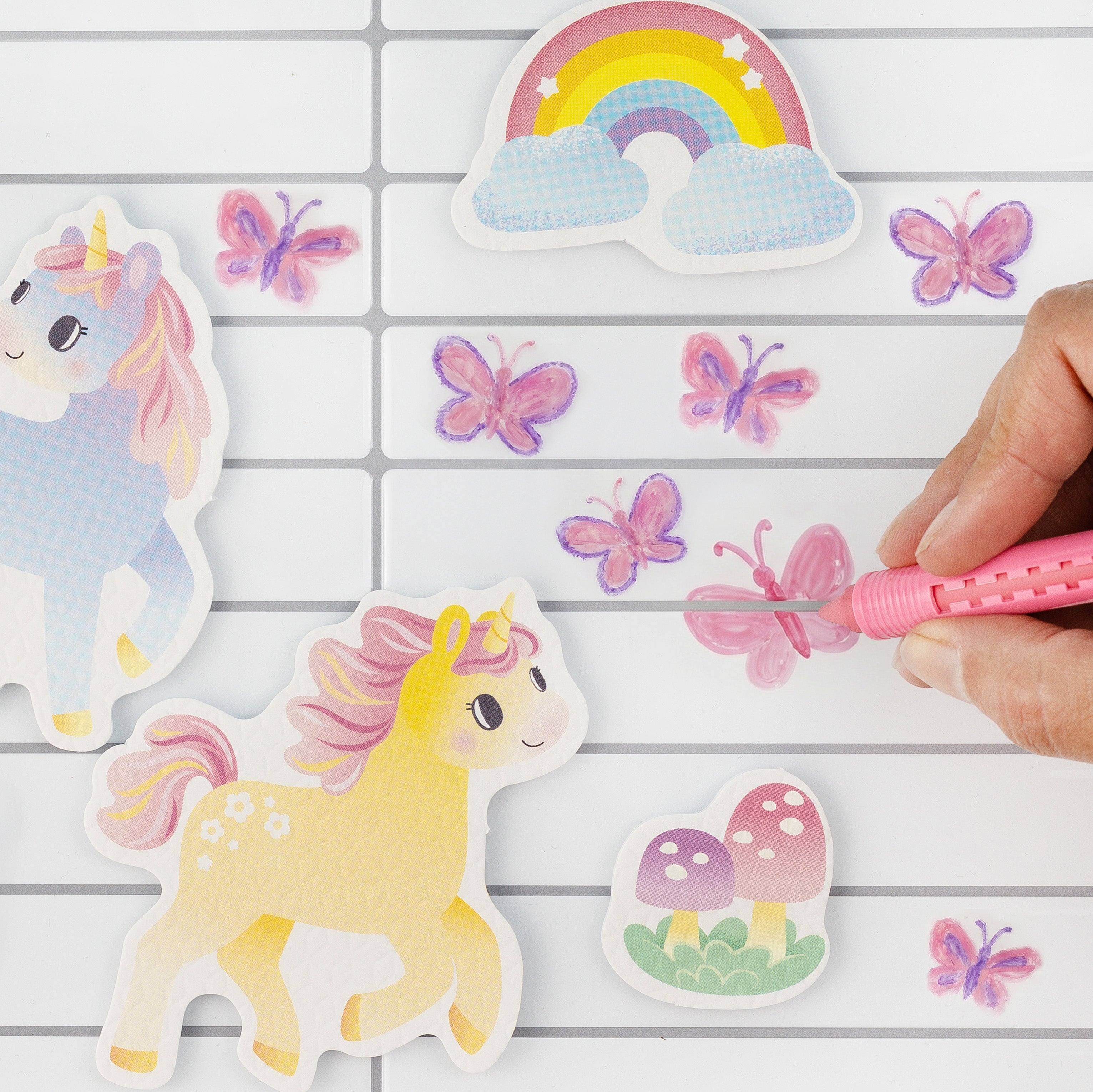 Tiger Tribe Bath Art - Unicorn Tales in Single