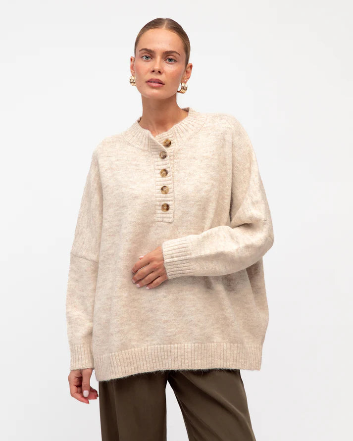 White Closet - Placket Jumper