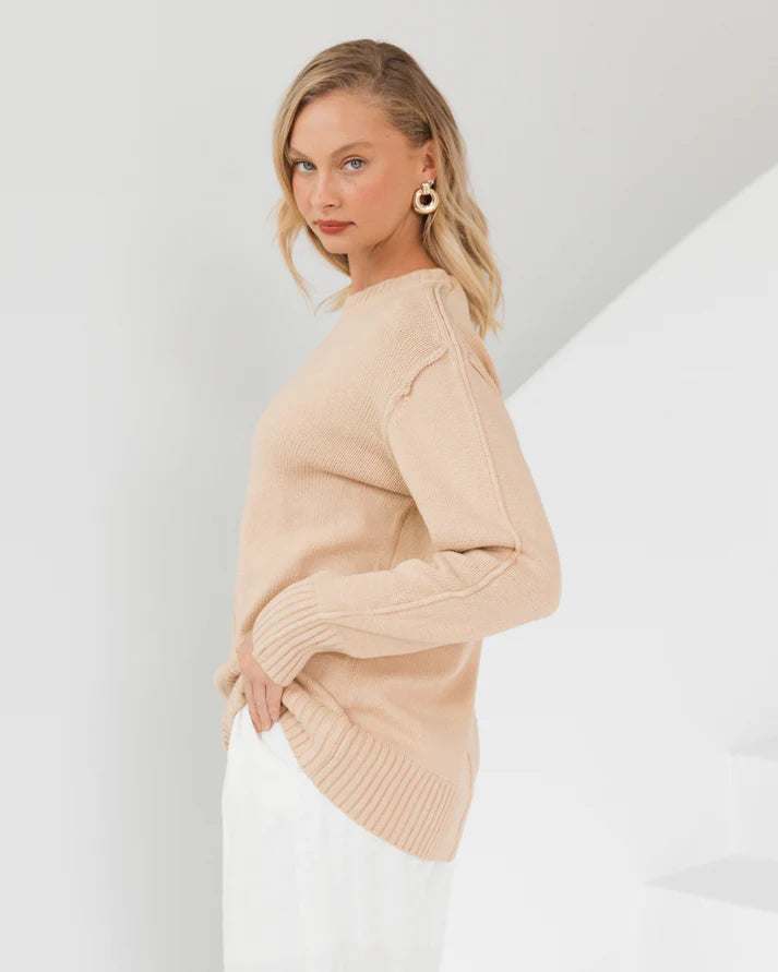 White Closet - Seam Knit Jumper