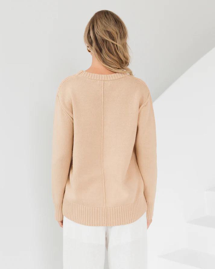 White Closet - Seam Knit Jumper