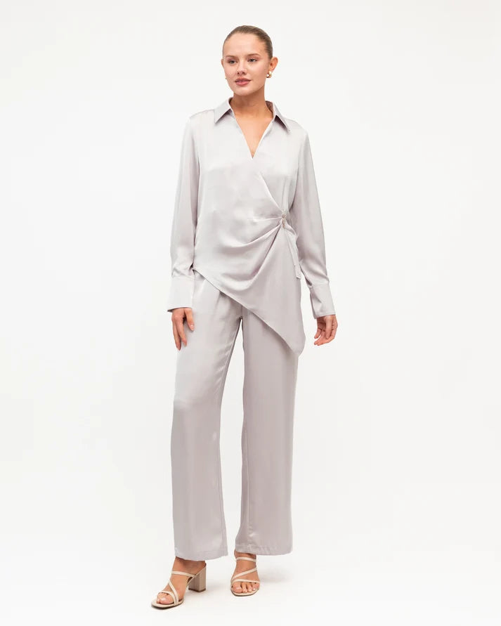 White Closet - Wrap Top