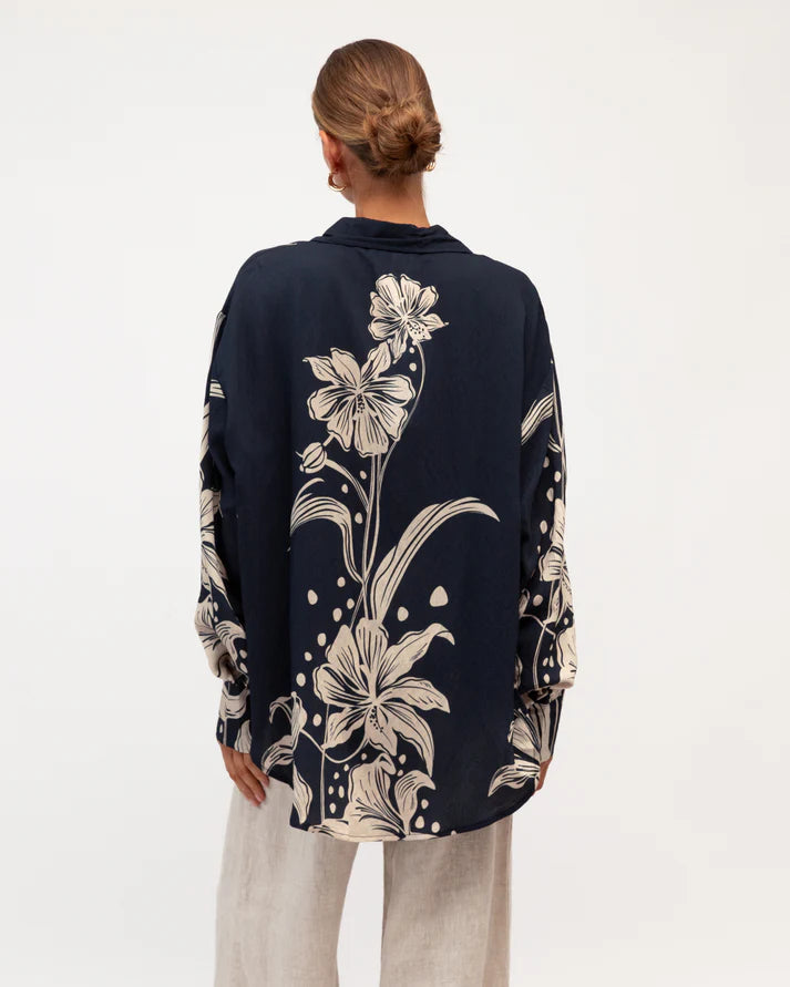 White Closet - Velvet Petals Shirt