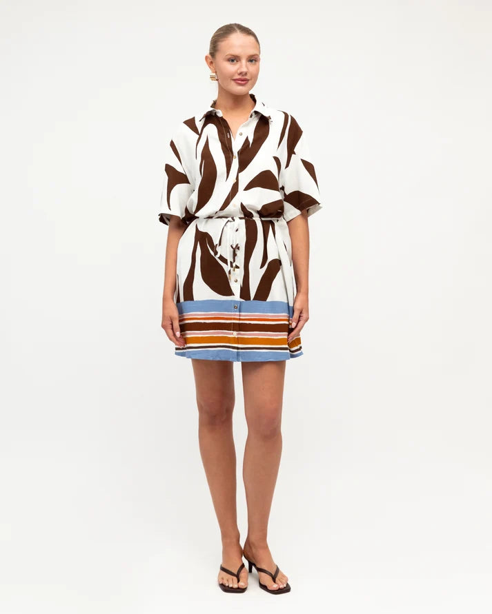 White Closet - COCOA CABANA MINI SHIRT DRESS
