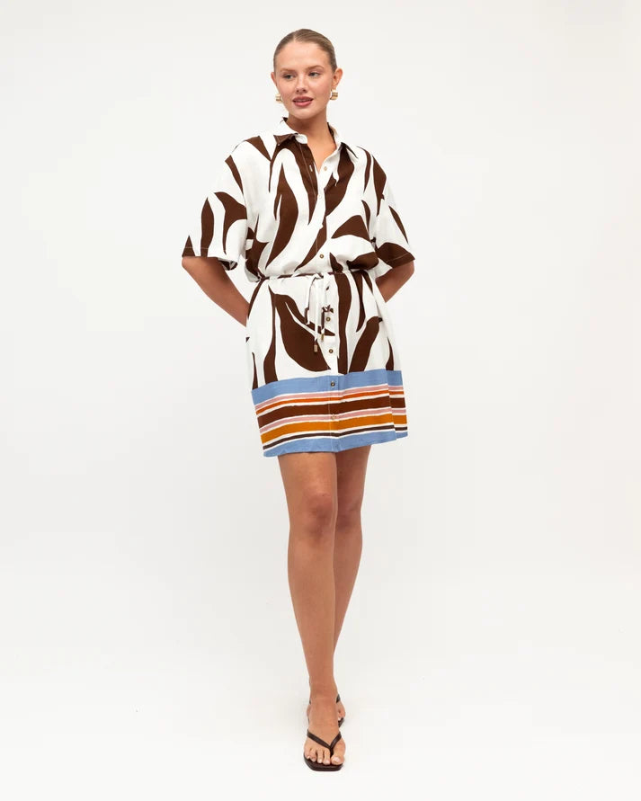 White Closet - COCOA CABANA MINI SHIRT DRESS