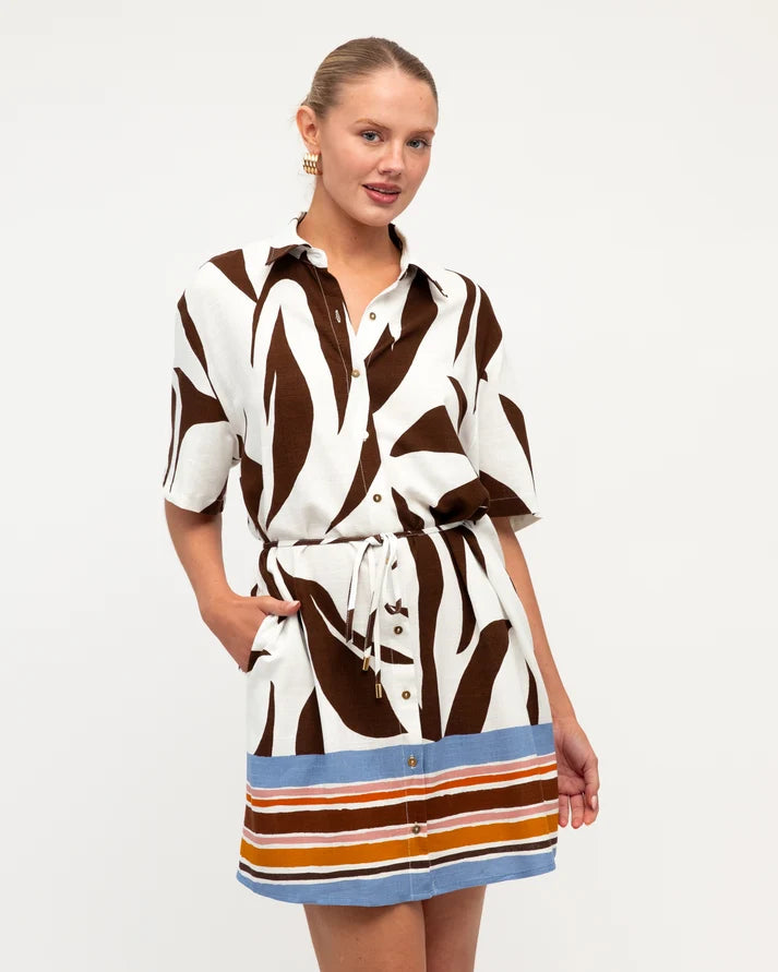 White Closet - COCOA CABANA MINI SHIRT DRESS