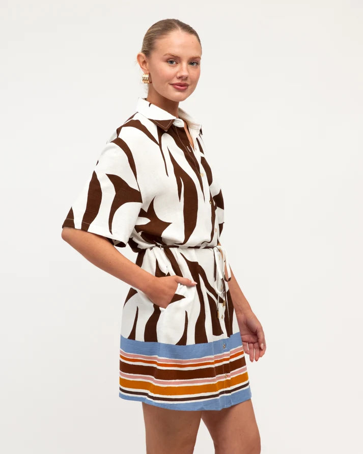 White Closet - COCOA CABANA MINI SHIRT DRESS