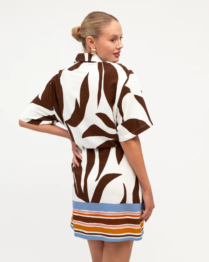 White Closet - COCOA CABANA MINI SHIRT DRESS
