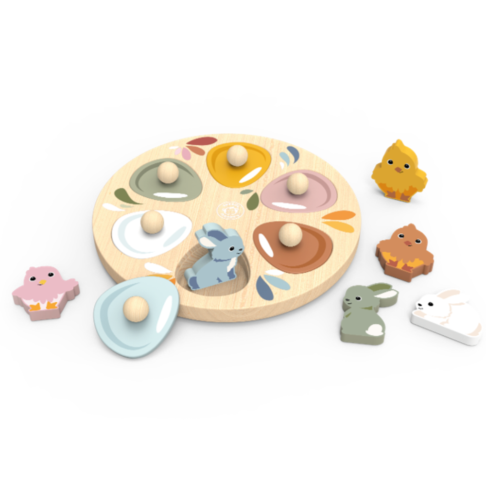 Speedy Monkey Garden Surprise Puzzle - Chicks & Bunnies in Single