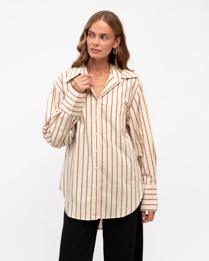 Ebby and I - Stripe Shirt