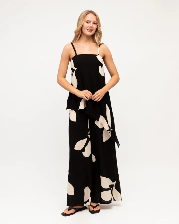 Ebby and I - NOIR BLOOM CAMI