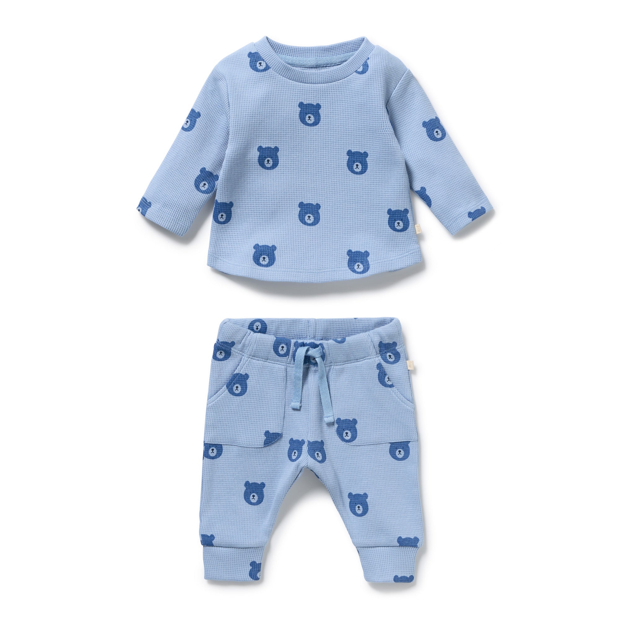 Wilson And Frenchy Bear Hugs Organic Waffle Set