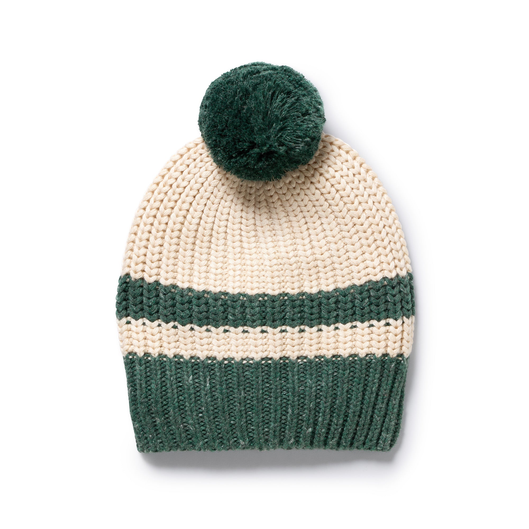 Wilson And Frenchy Clover Organic Knitted Stripe Hat