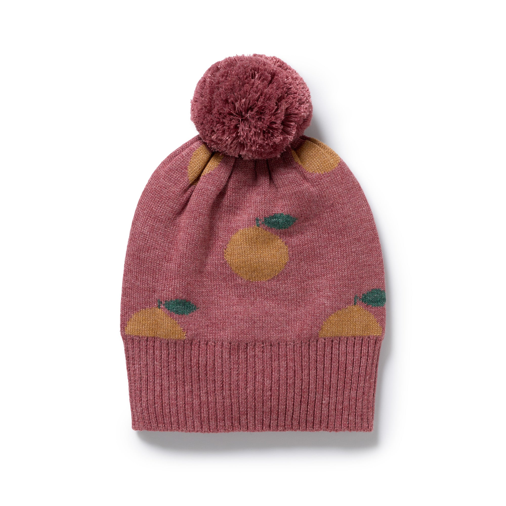 Wilson And Frenchy Clementine Organic Knitted Jacquard Hat