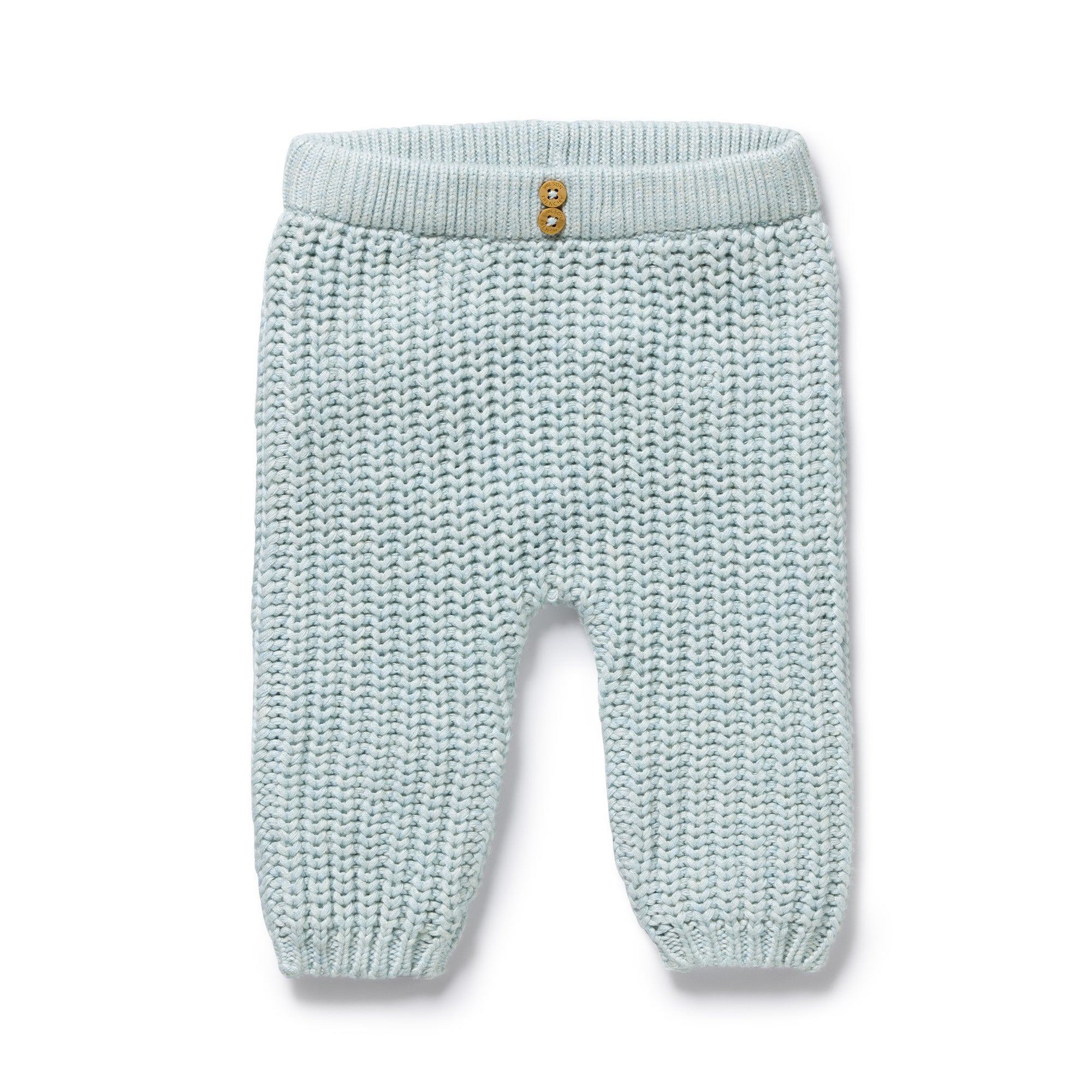 Wilson And Frenchy Cloud Blue Organic Knitted Legging