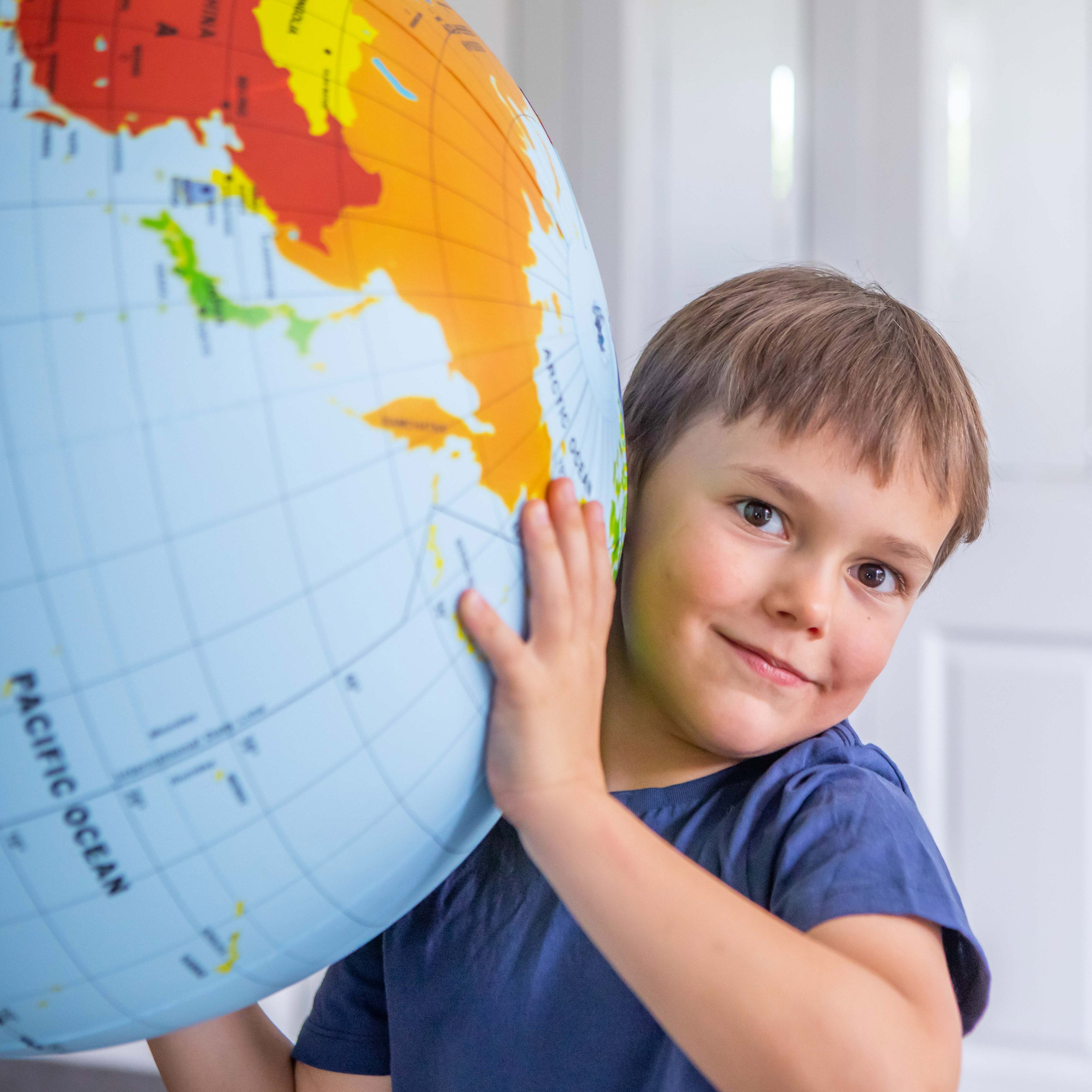 Tiger Tribe World Globe - Countries & Cities - 50cm in Single