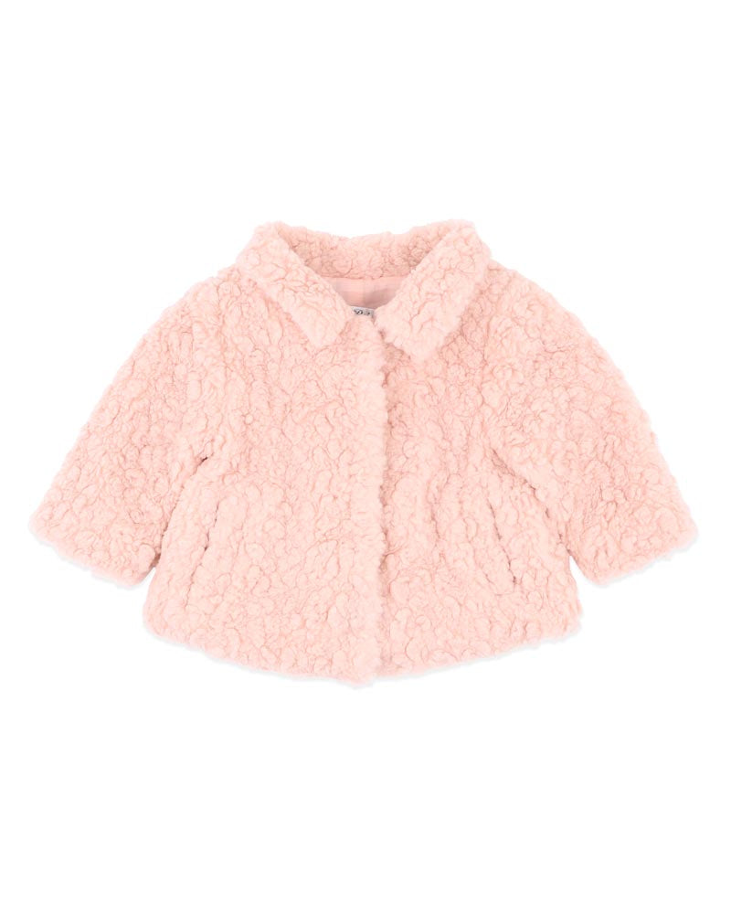 Bébé by Minihaha Emmy Sherpa Jacket in PINK