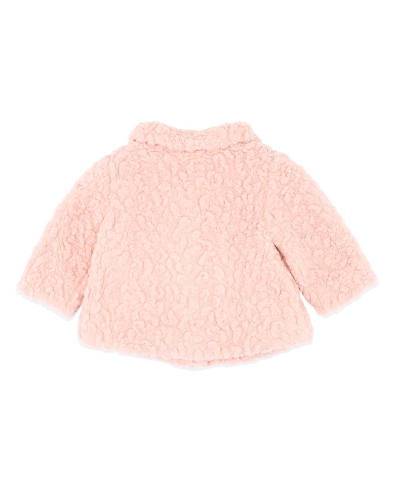 Bébé by Minihaha Emmy Sherpa Jacket in PINK