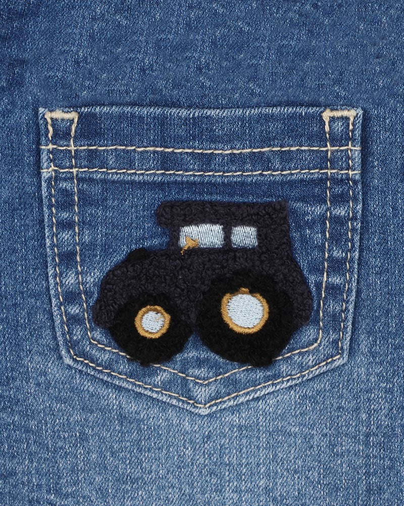 Bébé by Minihaha Hunter Denim Pull On Jeans in BLUE