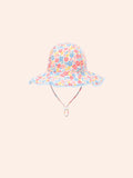 HUXBABY VINTAGE FLORAL SUNHAT in MULTI