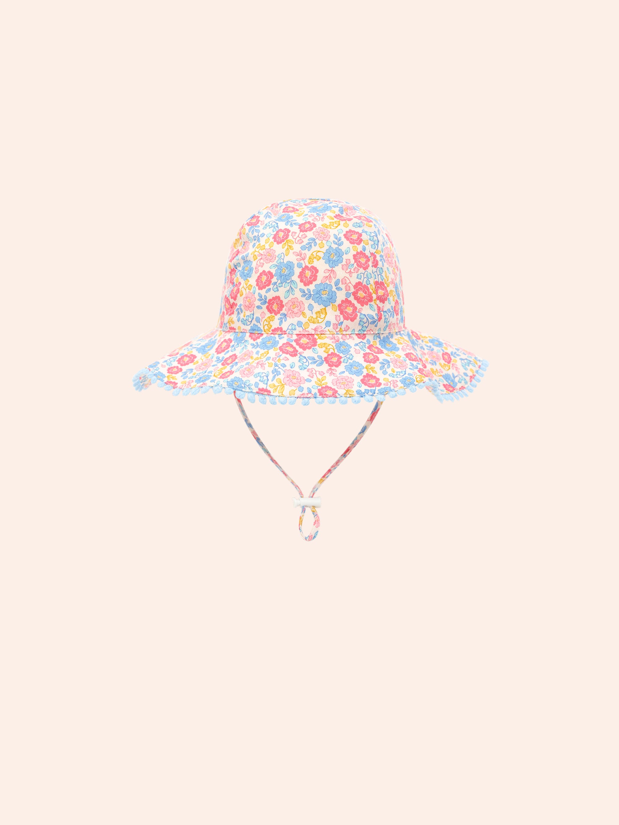 HUXBABY VINTAGE FLORAL SUNHAT in MULTI