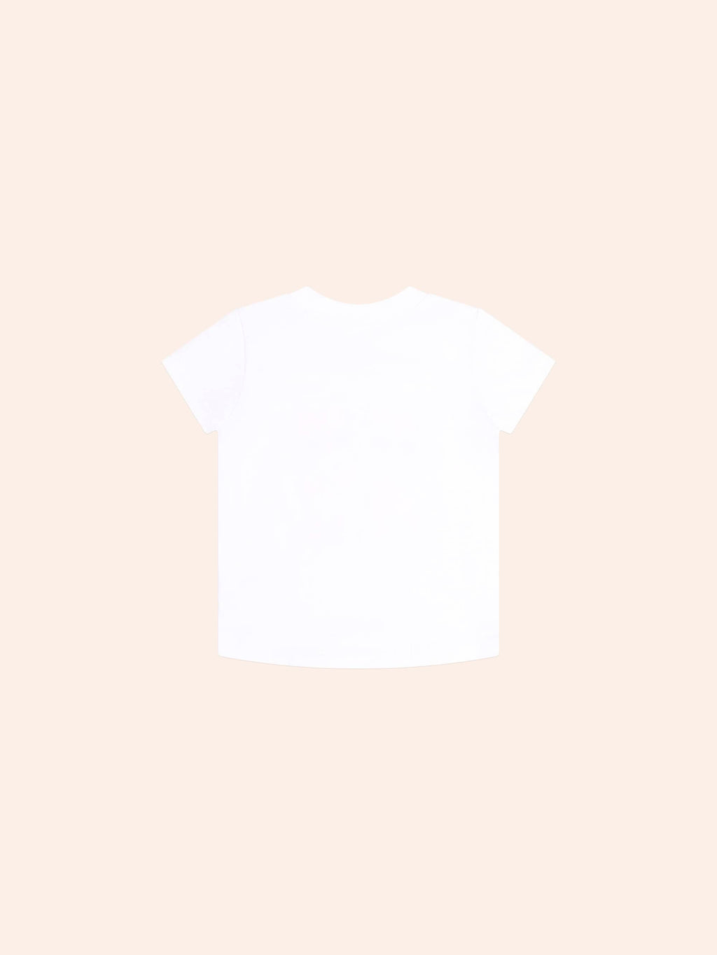 HUXBABY Tropical Friends Tee in WHITE