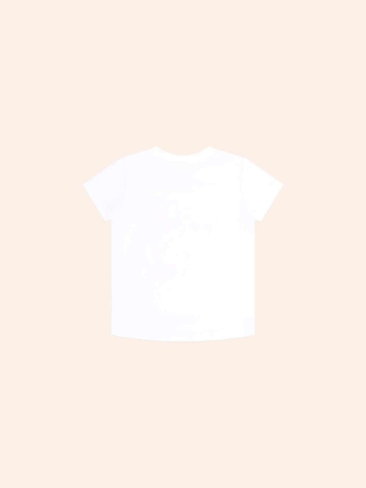 HUXBABY Tropical Friends Tee in WHITE
