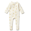 Wilson & Frenchy - Piney Pals Organic Pointelle Zipsuit with Feet (WFS25)