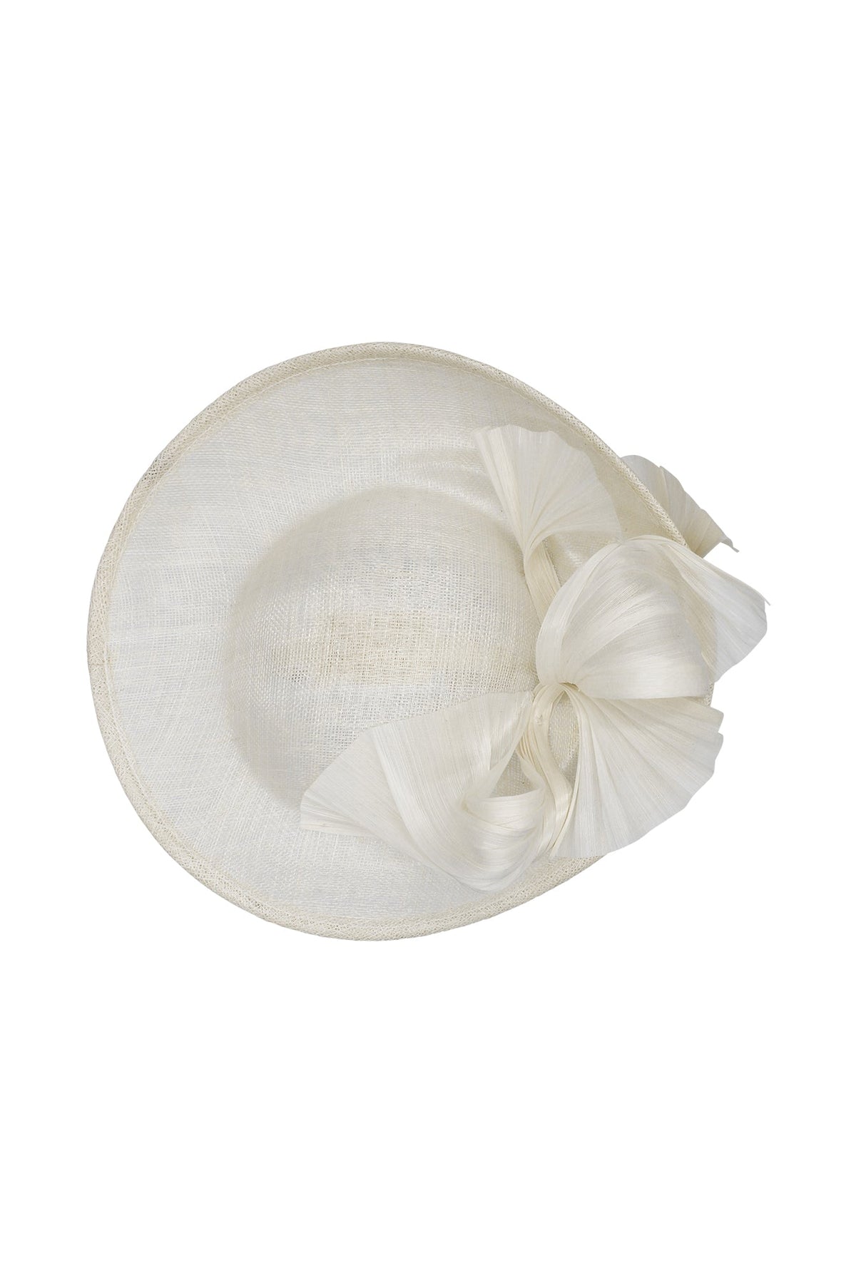 Morgan & Taylor Yumi Fascinator in Ivory White in White