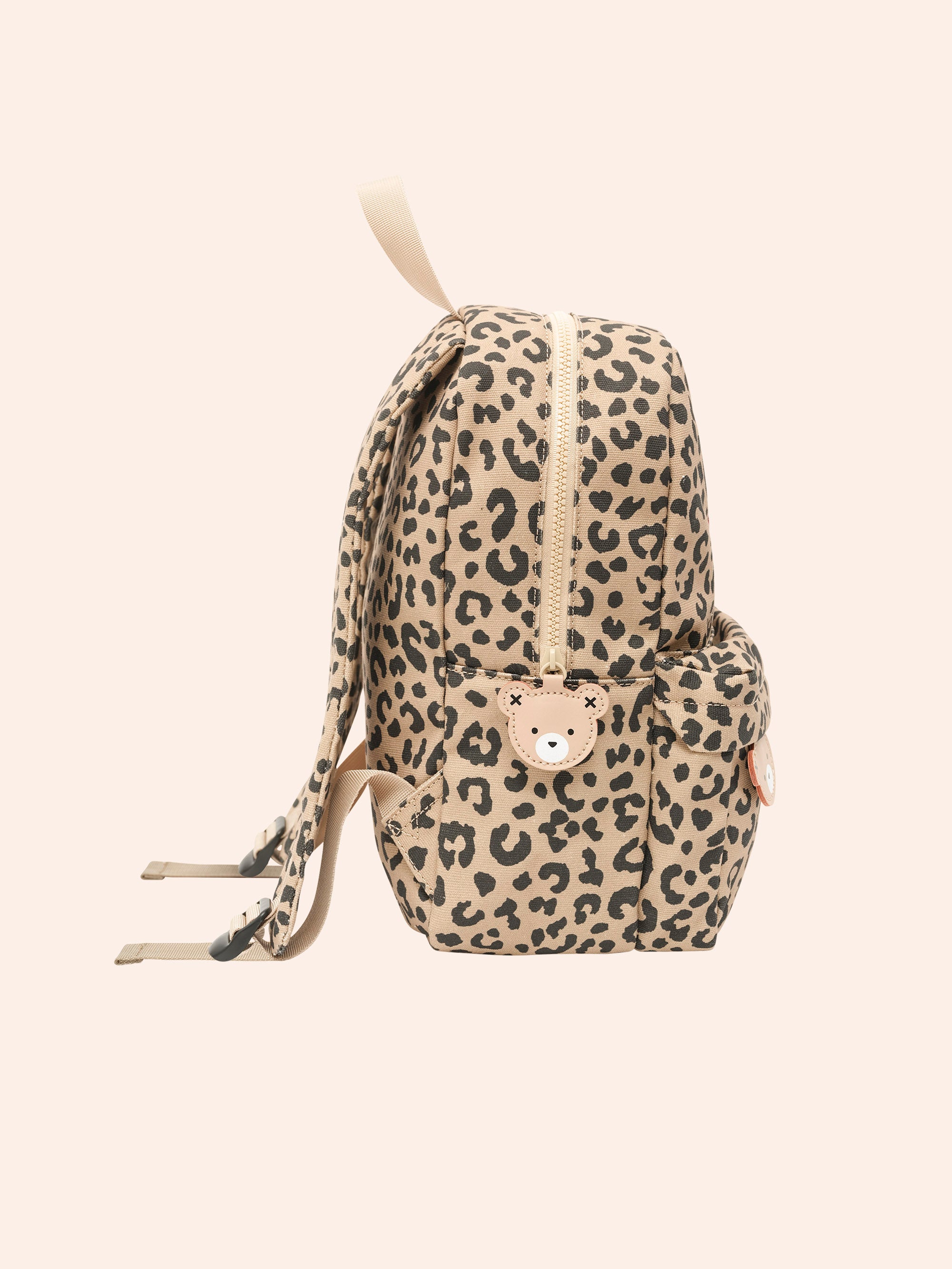 HUXBABY LEOPARD CHERRY BACKPACK in ANIMAL