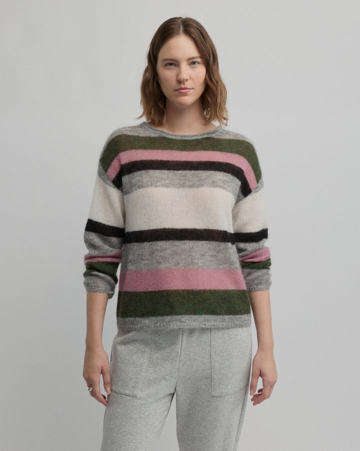 Yarra Trail Ashen Knit in SILVER MARLE