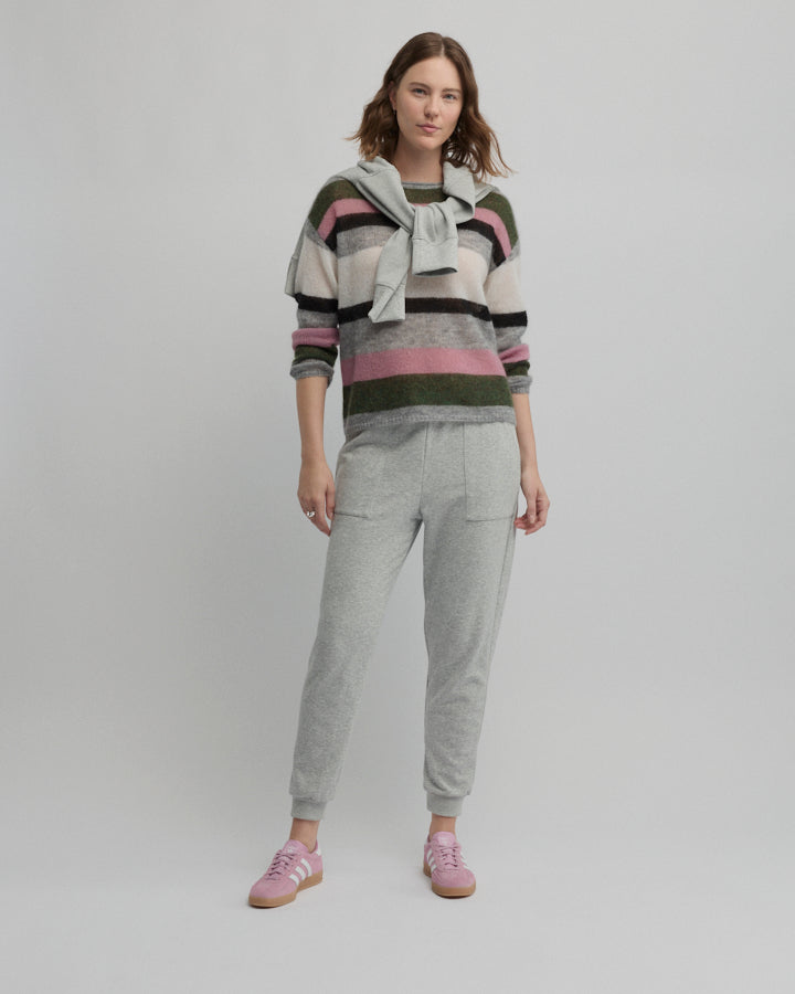 Yarra Trail Ashen Knit in SILVER MARLE