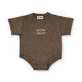 Grown - Organic Sardine Oversized Romper - Mud (HOL25)