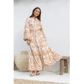 Jatea the Label - Seychelles Beige Dreams Maxi Dress