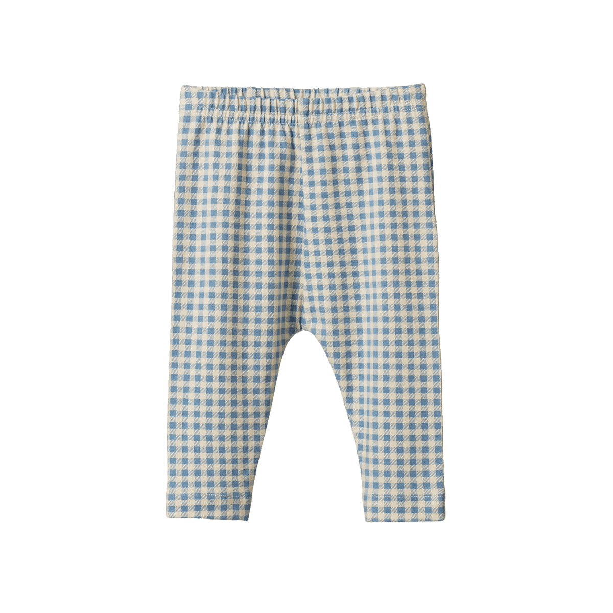 Nature Baby LEGGINGS in Blue Gingham