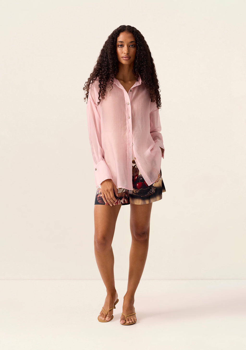 MOS The Label Imogen Shirt in Petal