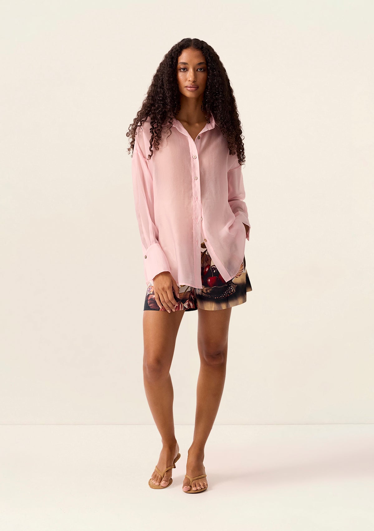 MOS The Label Imogen Shirt in Petal