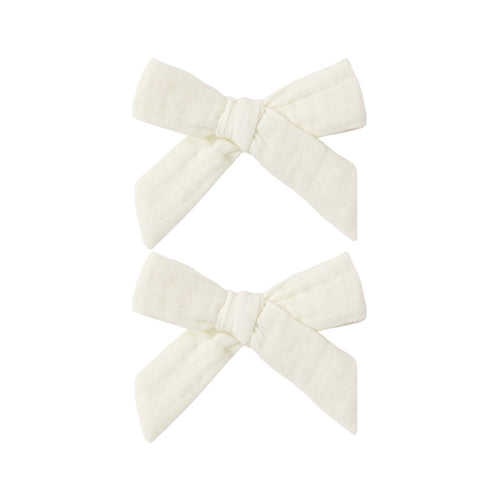Rylee + Cru - Bows, Set of 2 - Ivory (RCSS26)