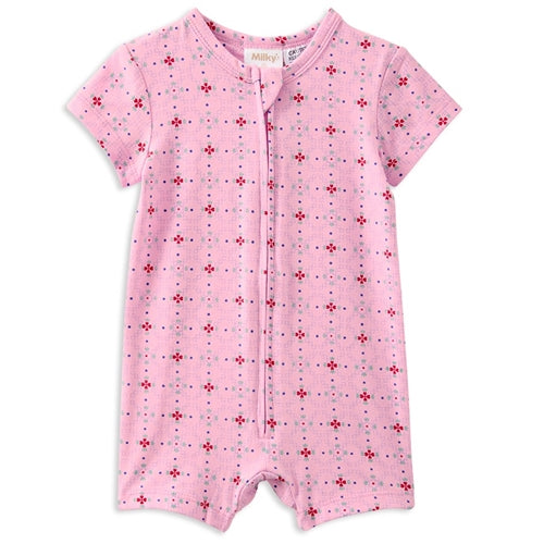Milky - Fleur Zip Romper (MS25)
