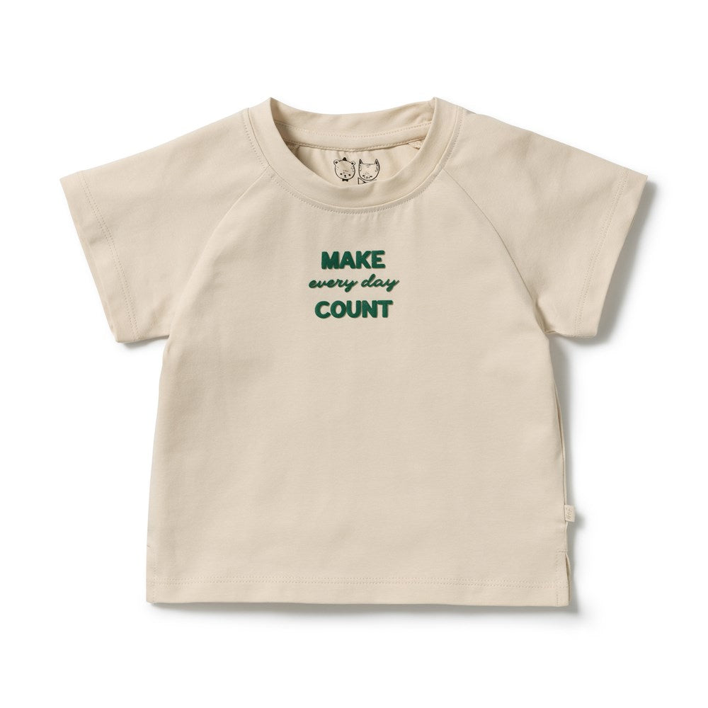 Wilson and Frenchy Make Every Day Count Organic Tee in Make Every Day Count