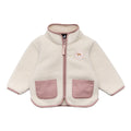 Crywolf Baby Sherpa Jacket Powder in Powder