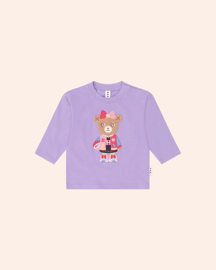 Huxbaby Baller Huxette Drop Sleeve Top in VIOLET