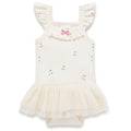 Aster & Oak - Cherry Tutu Singlet Onesie