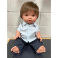 Dolls Clothes - 2pc Set - Denim Pant + Shirt