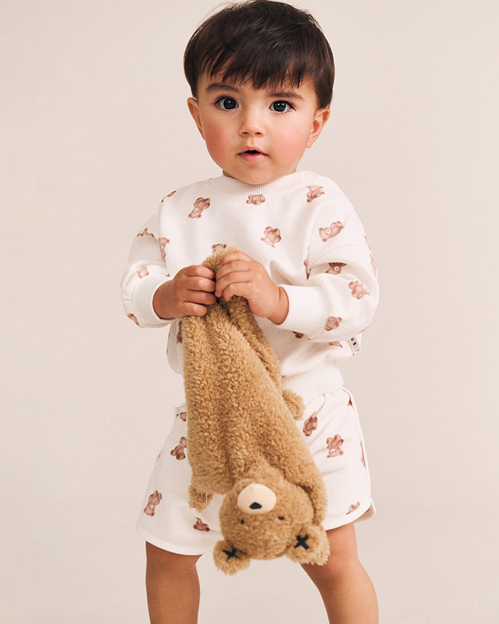 Huxbaby Beary Snuggly Newborn Comforter in ROEBUCK